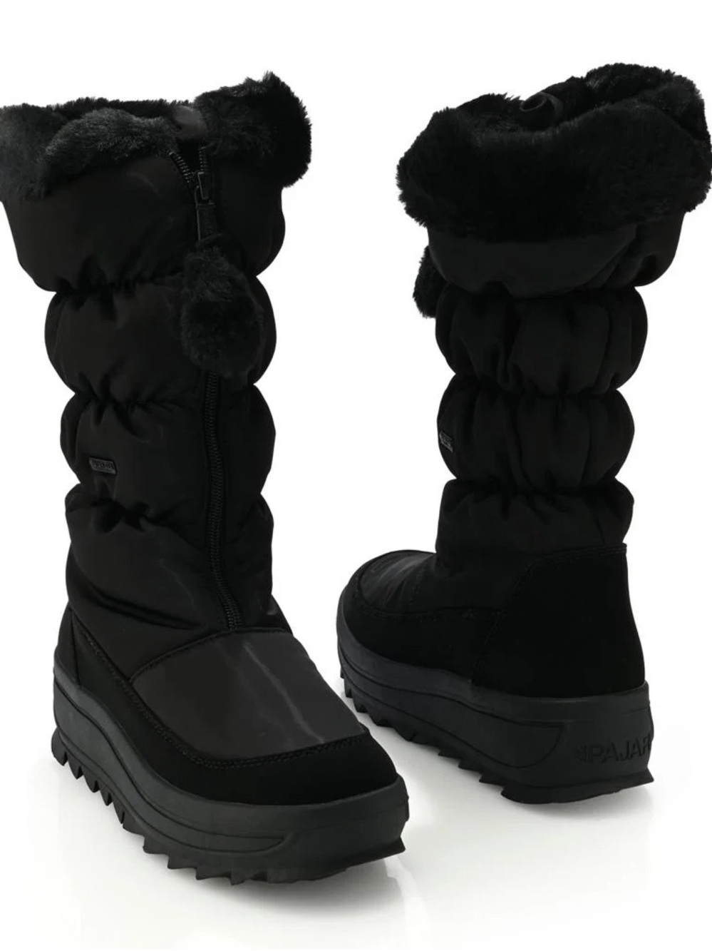 Pajar Canada Toboggan 2.0 Black Waterproof Tall Winter Snow Boots NIB